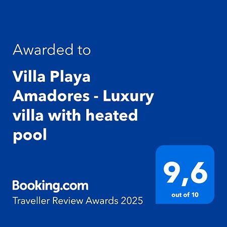 Villa Playa Amadores - Luxury Villa With Heated Pool Puerto Rico  Eksteriør billede